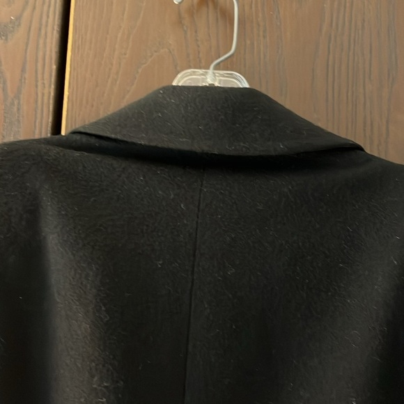 Vintage Alorna 100% wool maxi black coat. Size Medium. - Picture 8 of 10